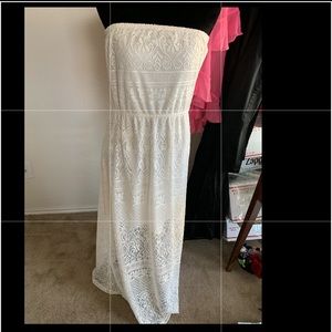 Beautiful knit dress in cream